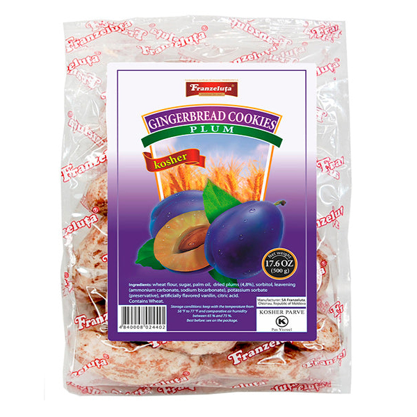 Gingerbread With Plum – Kosher – 17.64 oz (500gr)